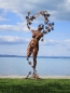 Preview: Female act garden sculpture rusty